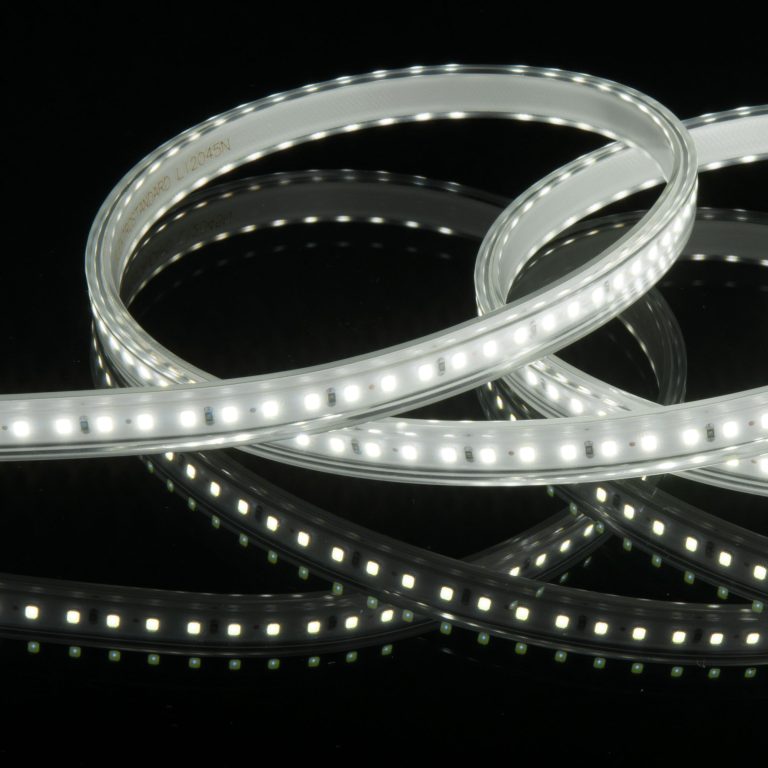 Светодиодная лента Elektrostandard 220V 14,4W 120Led 2835 IP65 6500 холодный белый, 50 м 4690389170973 a053640