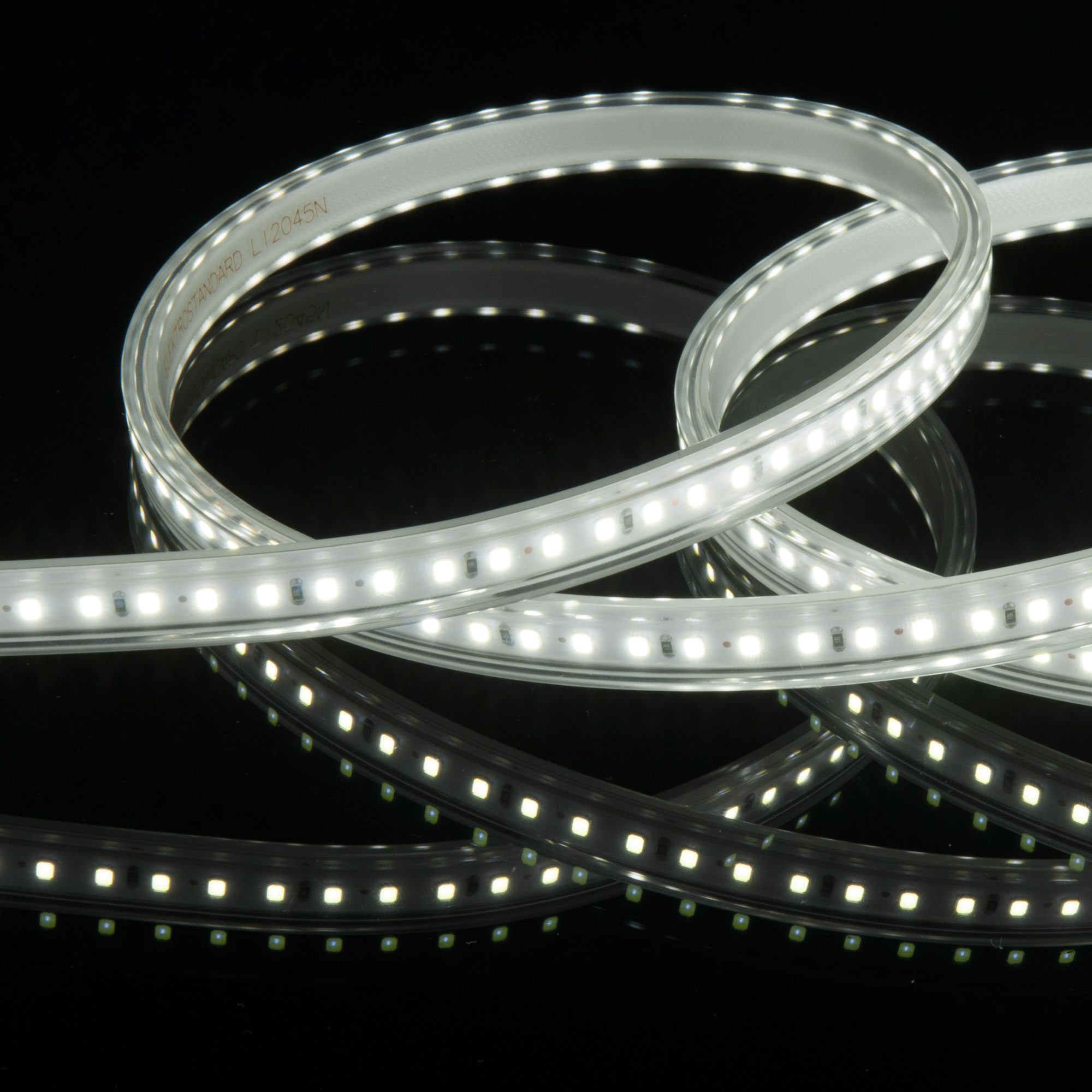 Светодиодная лента Elektrostandard 220V 14,4W 120Led 2835 IP65 6500 холодный белый, 50 м 4690389170973 a053640 Светодиодная лента Elektrostandard 220V 14,4W 120Led 2835 IP65 6500 холодный белый, 50 м 4690389170973 a053640