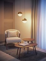 Трековый светильник Arlight LGD-Emisfero-Track-Hang-4TR-R150-11W Warm3000 035940