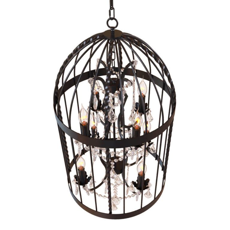 Подвесная люстра LOFT IT Vintage birdcage Loft1891/8