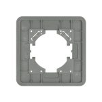 Рамка алюминиевая на 1 пост Arlight FRM-AKIRY-AL-1-SR 049680