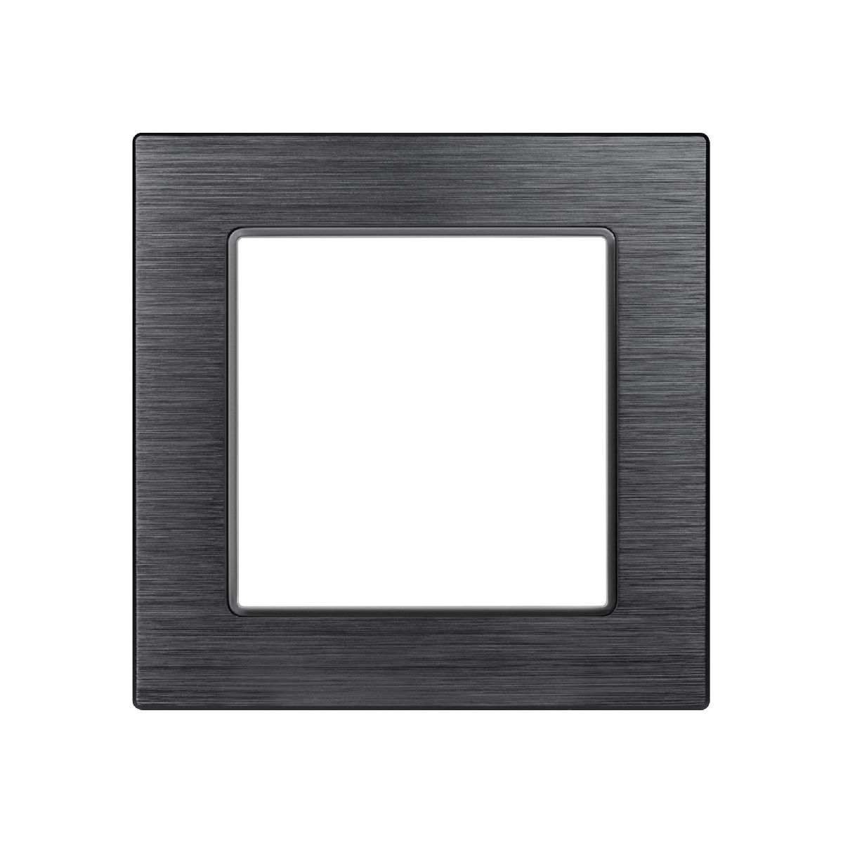 Рамка одноместная Arlight FRM-PRESTO-ALS-1-BK 043850 Рамка одноместная Arlight FRM-PRESTO-ALS-1-BK 043850
