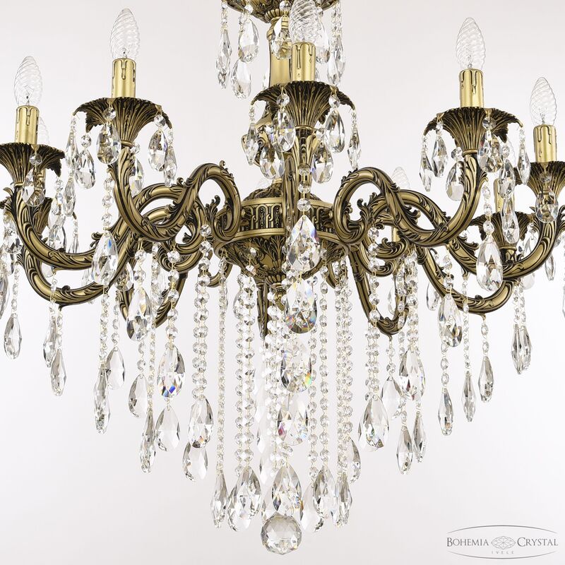 Подвесная люстра Bohemia Ivele Crystal AL79101/10/250 B AGB Подвесная люстра Bohemia Ivele Crystal AL79101/10/250 B AGB