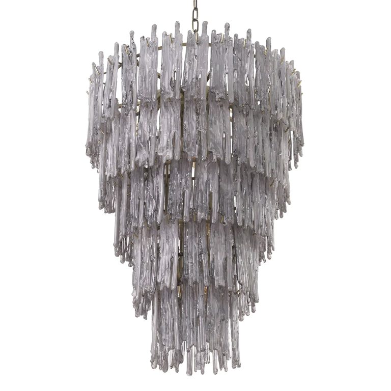 Подвесная люстра Delight Collection Saint Roch KG1258P-12 chrome/silver