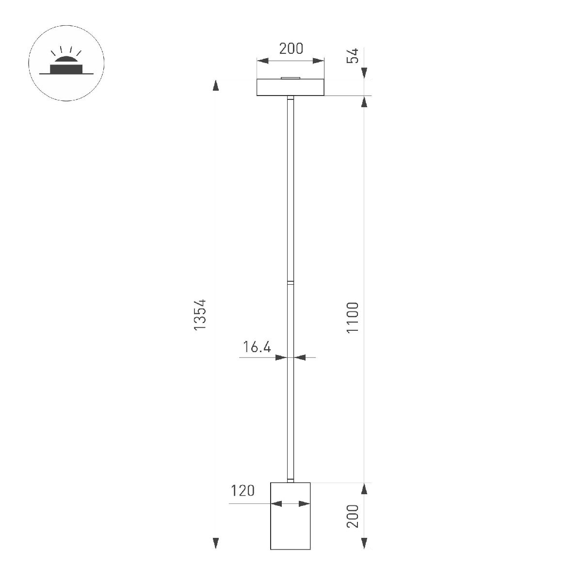Торшер Arlight SP-SAMSARA-FLOOR-16W Warm3000 (WH, 110 deg, 230V) 053772 Торшер Arlight SP-SAMSARA-FLOOR-16W Warm3000 (WH, 110 deg, 230V) 053772