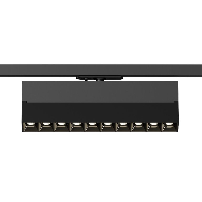 Трековый однофазный светильник Denkirs Edder DK6636-BK