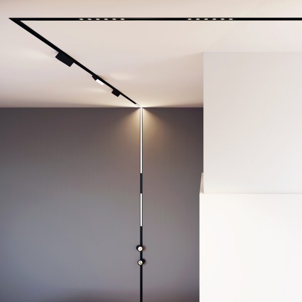 Трековый светильник Arlight Mag-Dots-25-L1000-30W Warm3000 034211 Трековый светильник Arlight Mag-Dots-25-L1000-30W Warm3000 034211