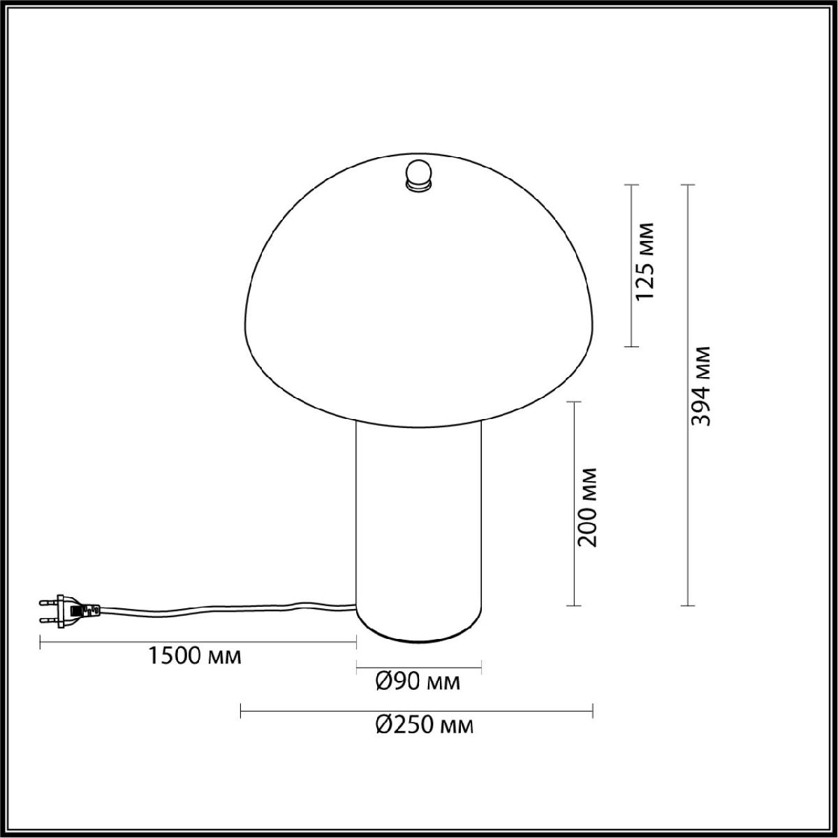 Настольная лампа Odeon Light Rufina 7089/2T Настольная лампа Odeon Light Rufina 7089/2T