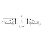 Встраиваемый светильник Lightstar Lega16 011944
