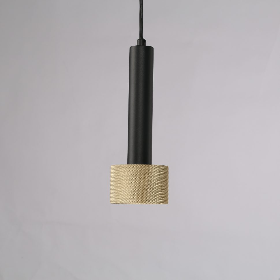 Подвесной светильник iLedex Delta 2362-1 BK+BR Подвесной светильник iLedex Delta 2362-1 BK+BR