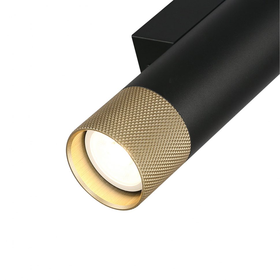 Настенный светильник iLedex Delta 2365-2 BK+BR Настенный светильник iLedex Delta 2365-2 BK+BR