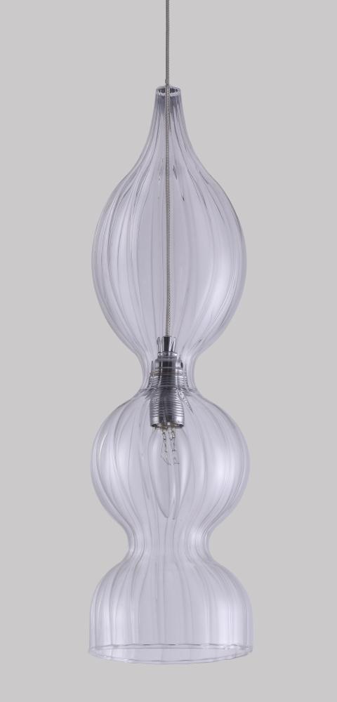 Подвесной светильник Crystal Lux Iris SP1 B Transparent Подвесной светильник Crystal Lux Iris SP1 B Transparent