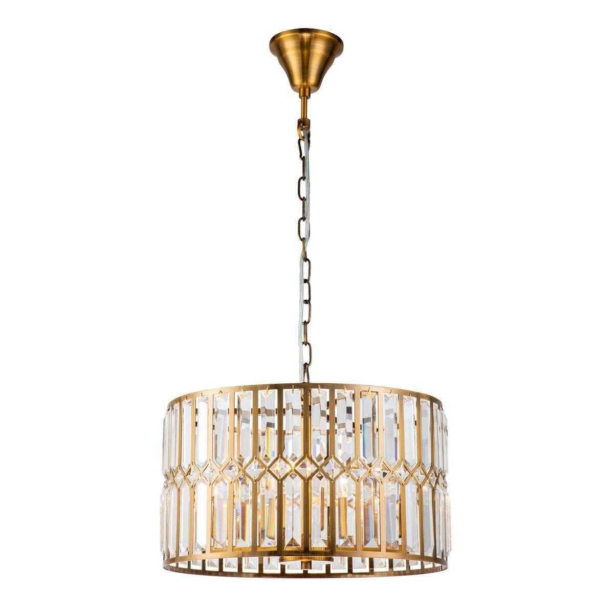 Подвесная люстра iLamp Triumph 6122-420 Brass Подвесная люстра iLamp Triumph 6122-420 Brass