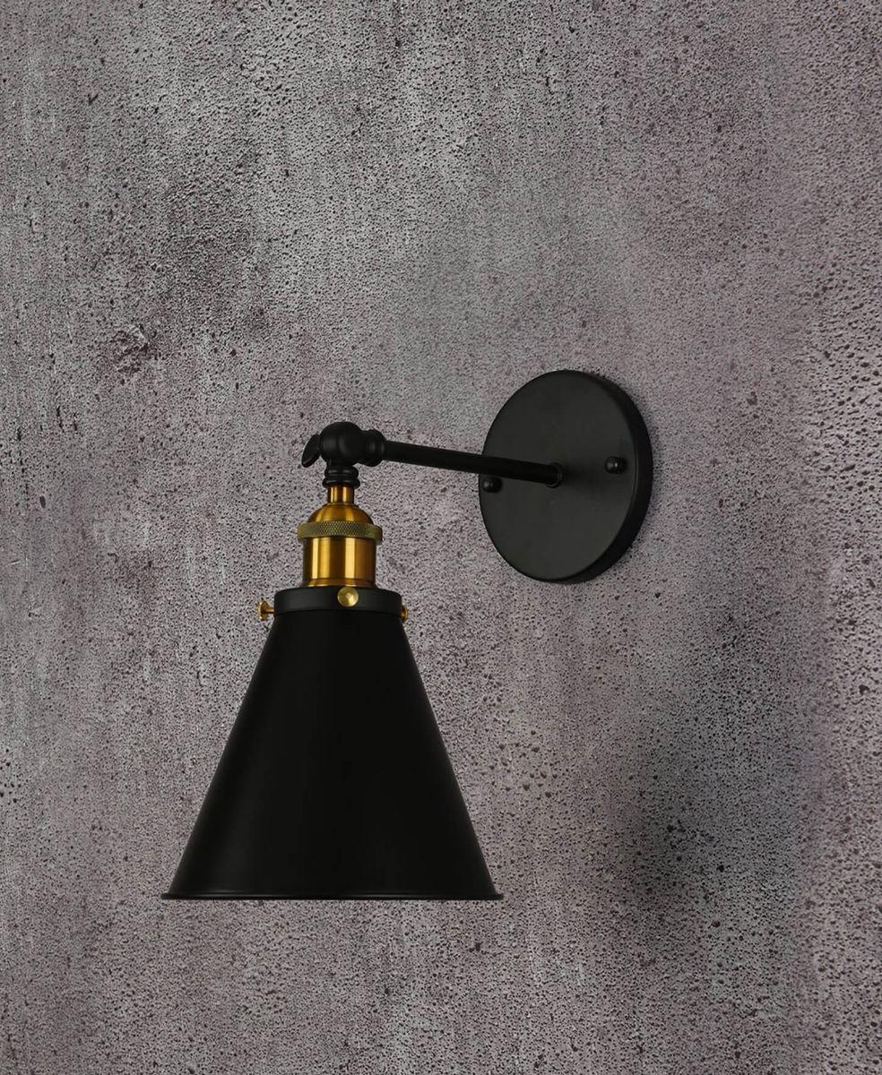 Бра Lumina Deco Rubi LDW B007-1 BK Бра Lumina Deco Rubi LDW B007-1 BK