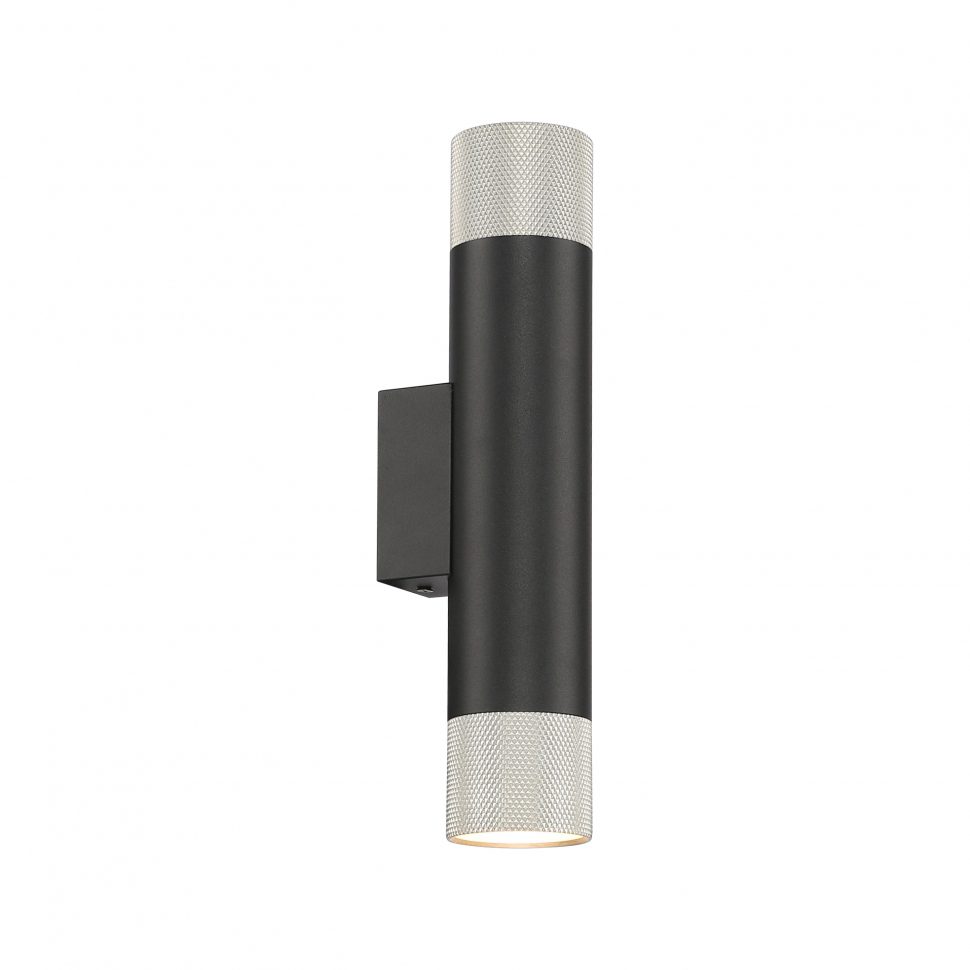 Настенный светильник iLedex Delta 2365-2 BK+SL Настенный светильник iLedex Delta 2365-2 BK+SL