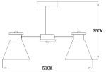 Люстра на штанге Arte Lamp Tyler A1031PL-3WH