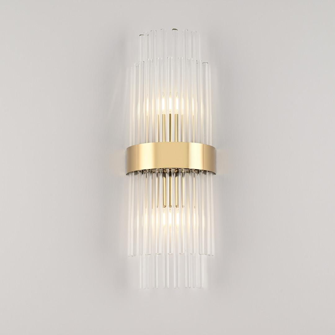Настенный светильник Arte Milano Torcia 430122.140.2.E14.C1 GD Настенный светильник Arte Milano Torcia 430122.140.2.E14.C1 GD