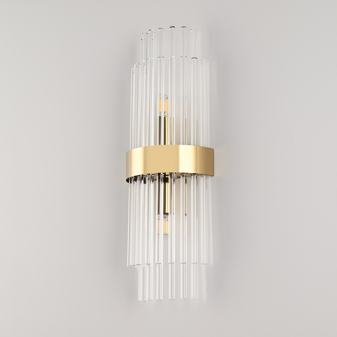 Настенный светильник Arte Milano Torcia 430122.140.2.E14.C1 GD Настенный светильник Arte Milano Torcia 430122.140.2.E14.C1 GD