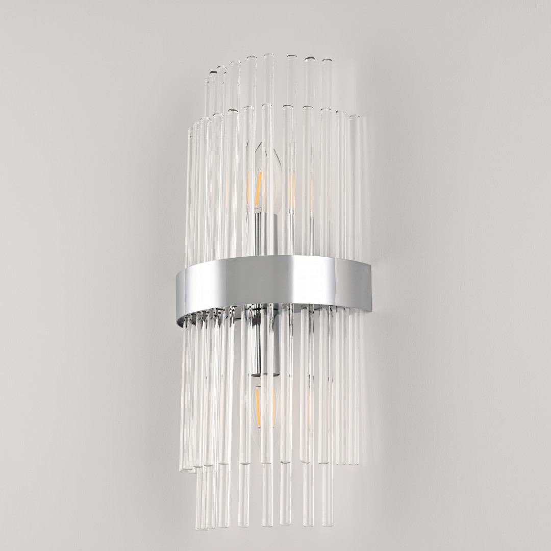 Настенный светильник Arte Milano Torcia 430122.180.2.E14.C1 CR Настенный светильник Arte Milano Torcia 430122.180.2.E14.C1 CR