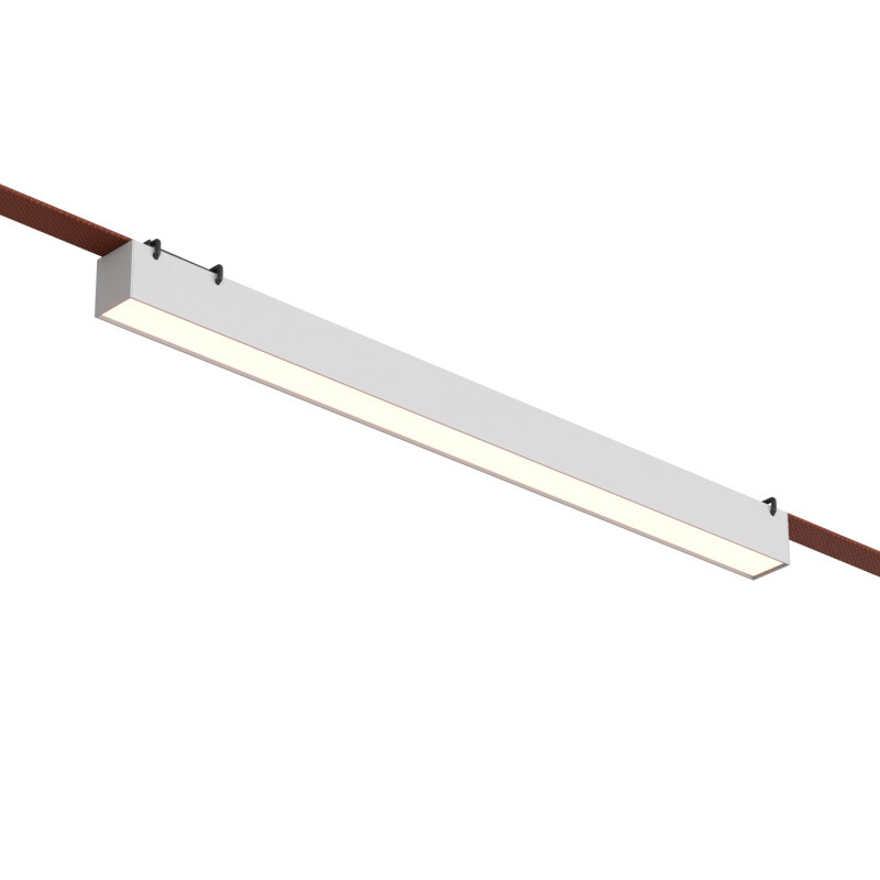 Трековый однофазный светильник Denkirs Belty linear DK5676-WH Трековый однофазный светильник Denkirs Belty linear DK5676-WH