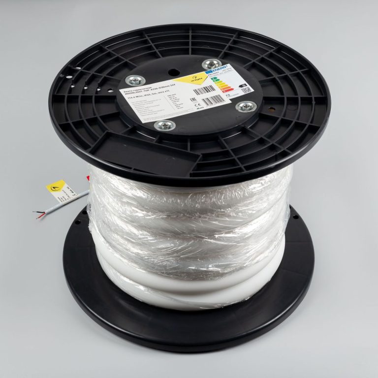 Светодиодная герметичная лента Arlight MOONLIGHT-TOP-A336-D30mm 24V Warm3000 (14.4 W/m, IP65, 5m, wire x1) 050481