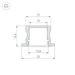 Профиль Arlight ARH-LINE-2315-F-2000 ANOD GOLD 039991