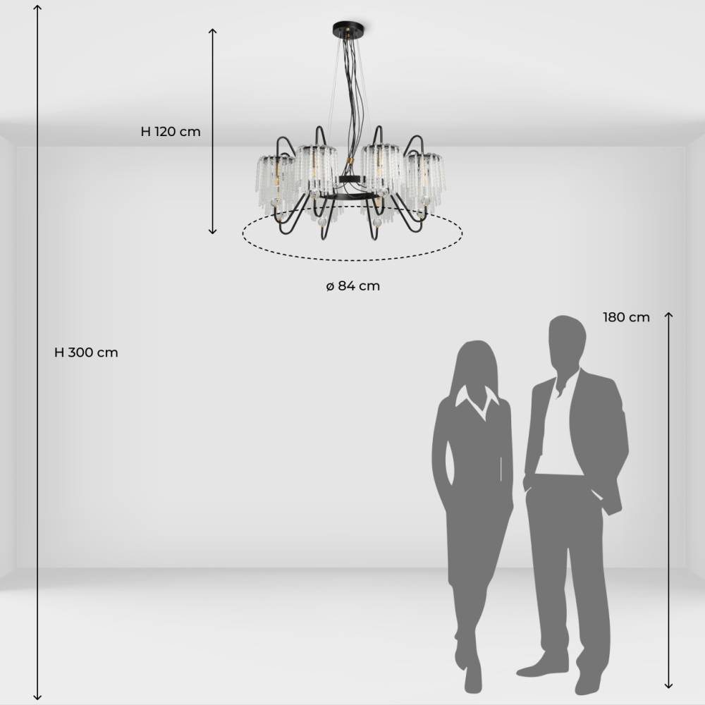 Подвесная люстра MW-Light Лавиния 443010808 Подвесная люстра MW-Light Лавиния 443010808