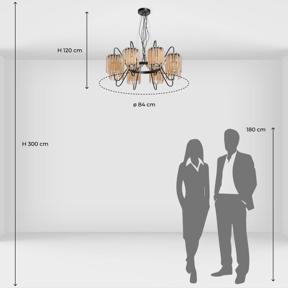 Подвесная люстра MW-Light Лавиния 443010908 Подвесная люстра MW-Light Лавиния 443010908
