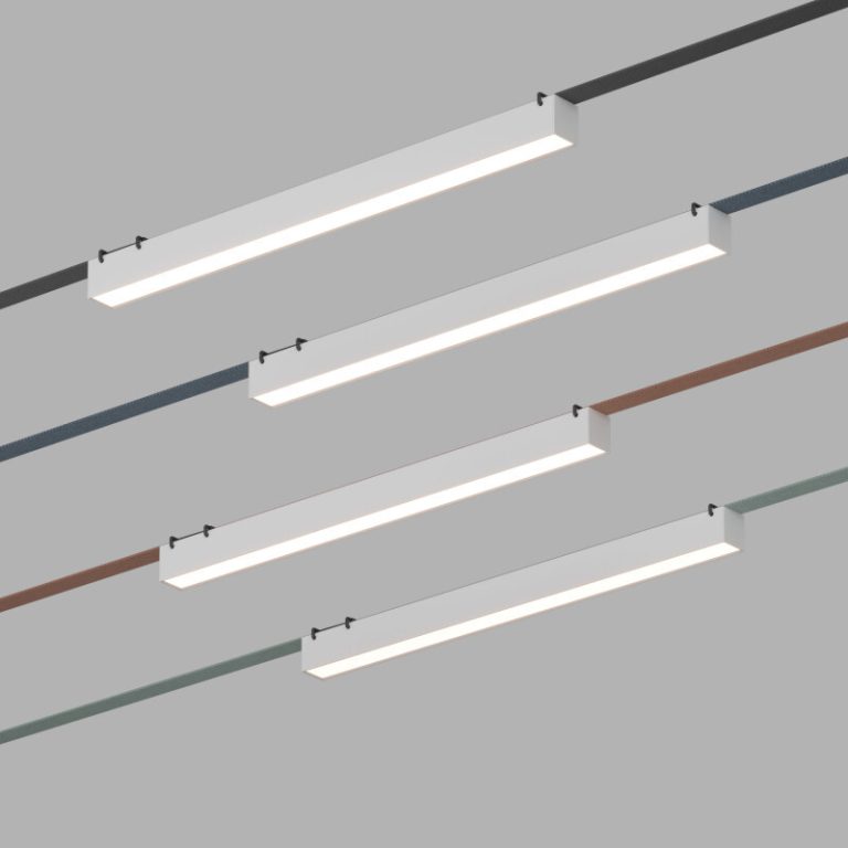 Трековый однофазный светильник Denkirs Belty linear DK5676-WH