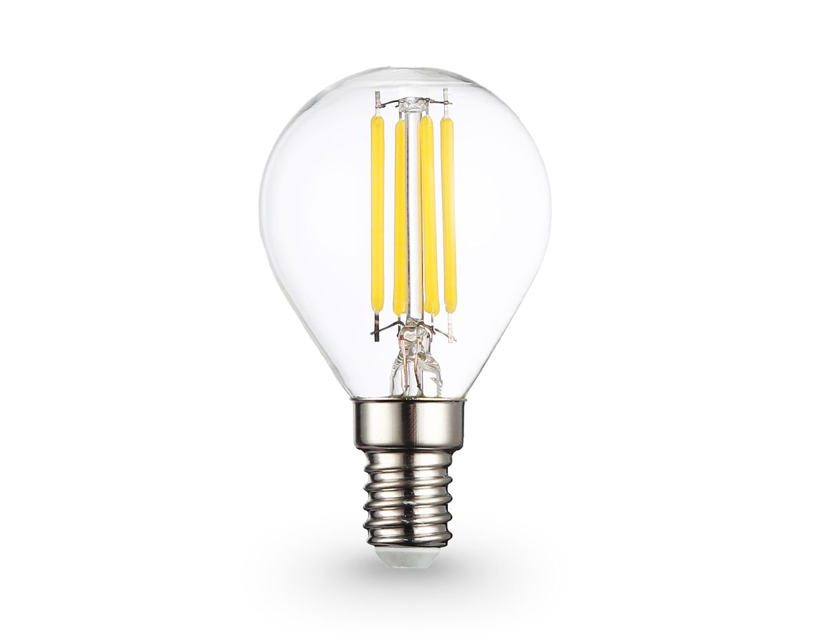 Филаментная светодиодная лампа Ambrella Light Bulbing E14 11W 4000K шар 451134 Филаментная светодиодная лампа Ambrella Light Bulbing E14 11W 4000K шар 451134
