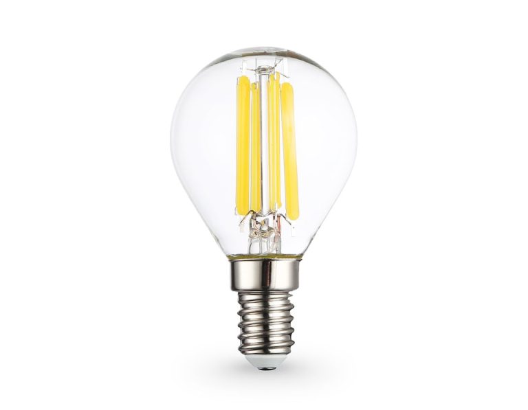 Филаментная светодиодная лампа Ambrella Light Bulbing E14 15W 4000K шар 451534