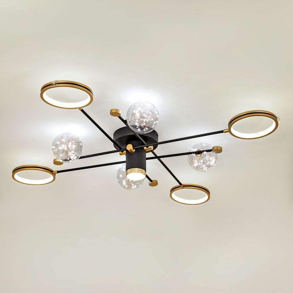 Потолочная люстра LED4U L3115-8 Потолочная люстра LED4U L3115-8