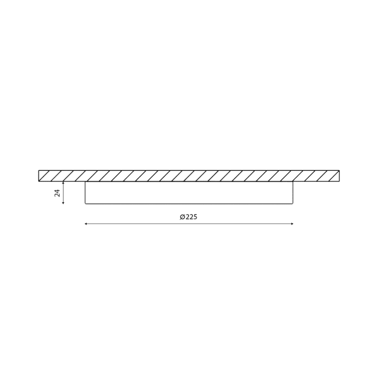 Накладной светильник DesignLed KH-R225-22-NW 001862