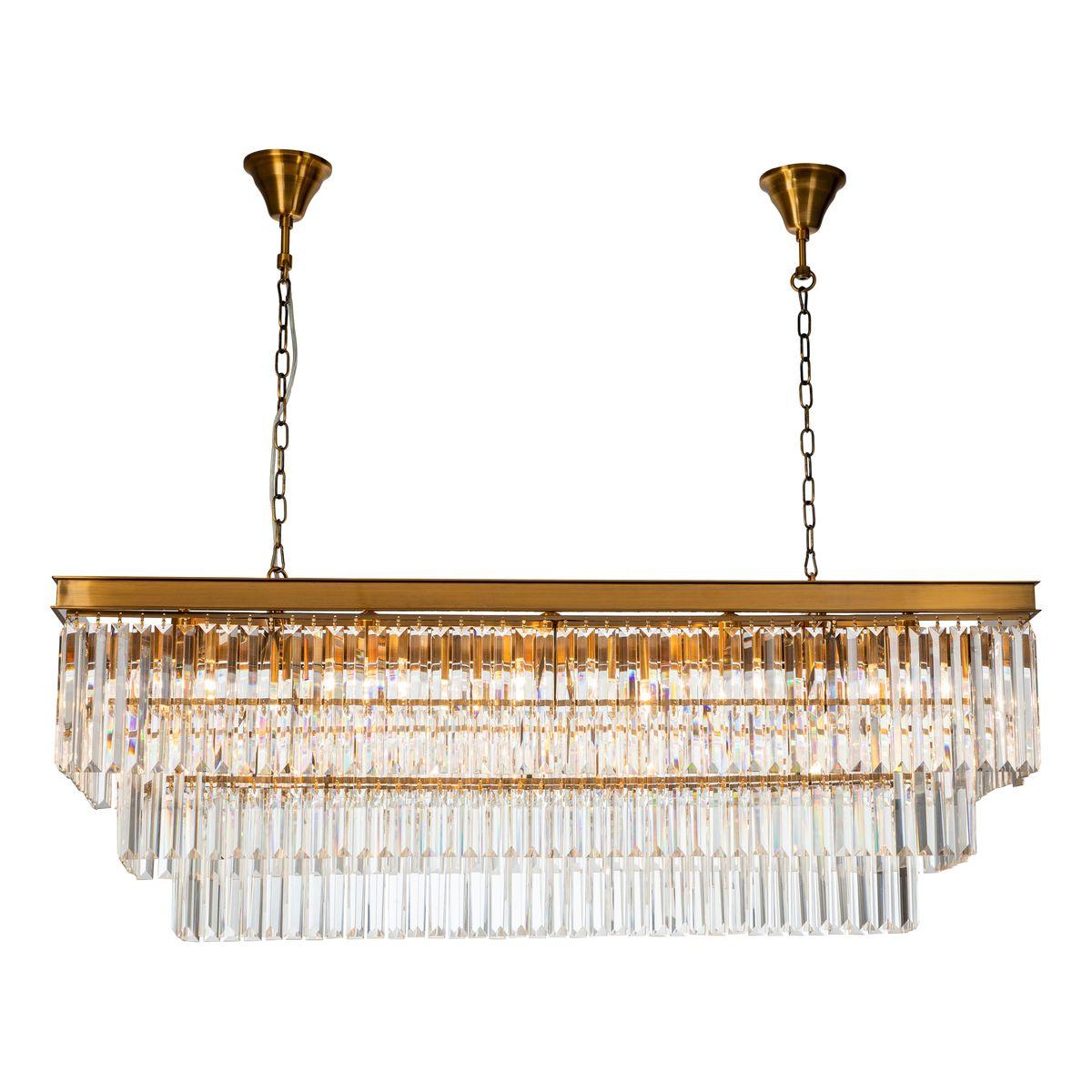 Подвесная люстра iLamp Triumph 6119-1200 Brass Подвесная люстра iLamp Triumph 6119-1200 Brass