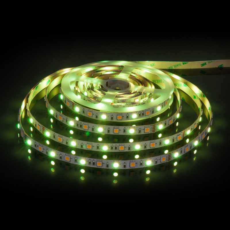 Светодиодная лента Elektrostandard 24V 14,4W 60Led 5050+5050 IP20 MIX RGB/теплый белый, 5м 4690389172250 Светодиодная лента Elektrostandard 24V 14,4W 60Led 5050+5050 IP20 MIX RGB/теплый белый, 5м 4690389172250