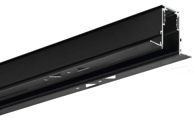 Шинопровод магнитный встраиваемый iLedex Vision 4822-65/48-1000-BK