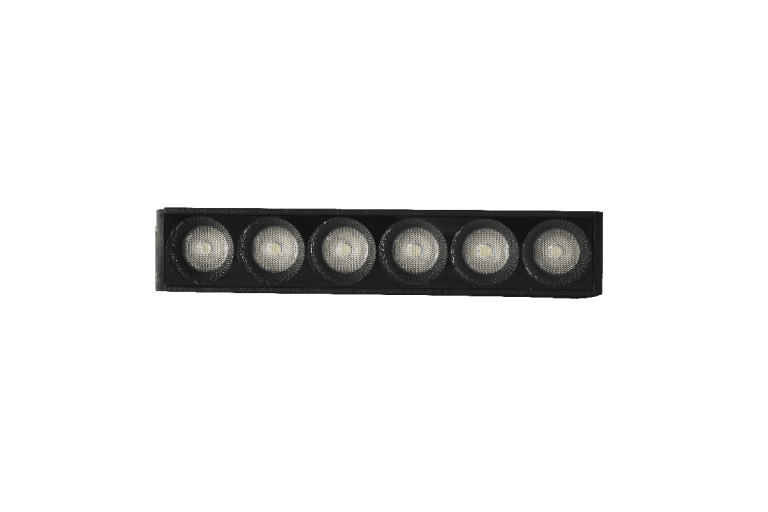 Трековый магнитный светильник iLedex Vision 4822-002-L120-6W-38DG-3000K-BK