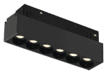 Трековый магнитный светильник iLedex Vision 4822-002-L120-6W-38DG-3000K-BK