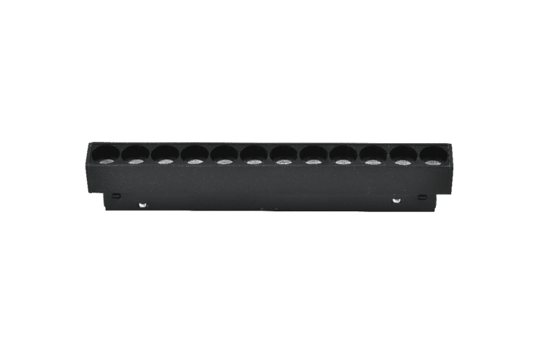 Трековый магнитный светильник iLedex Vision 4822-002-L235-12W-38DG-3000K-BK
