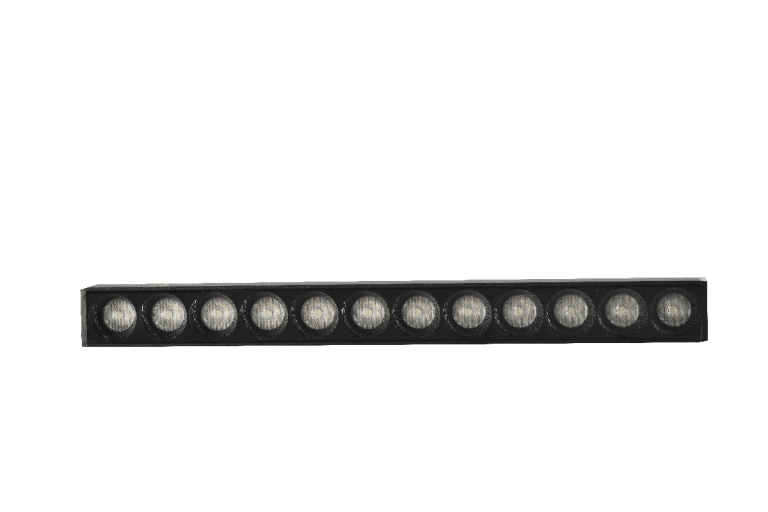 Трековый магнитный светильник iLedex Vision 4822-002-L235-12W-38DG-3000K-BK