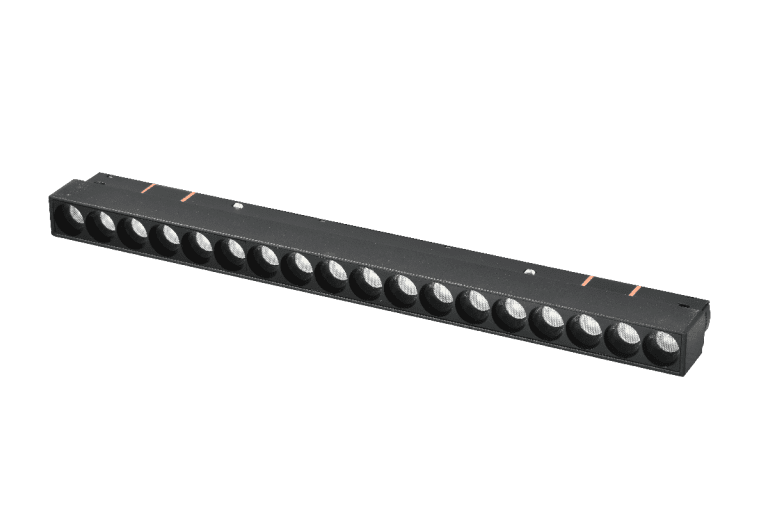 Трековый магнитный светильник iLedex Vision 4822-002-L350-18W-38DG-4000K-BK
