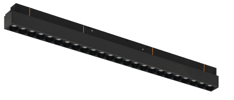 Трековый магнитный светильник iLedex Vision 4822-002-L460-24W-38DG-4000K-BK