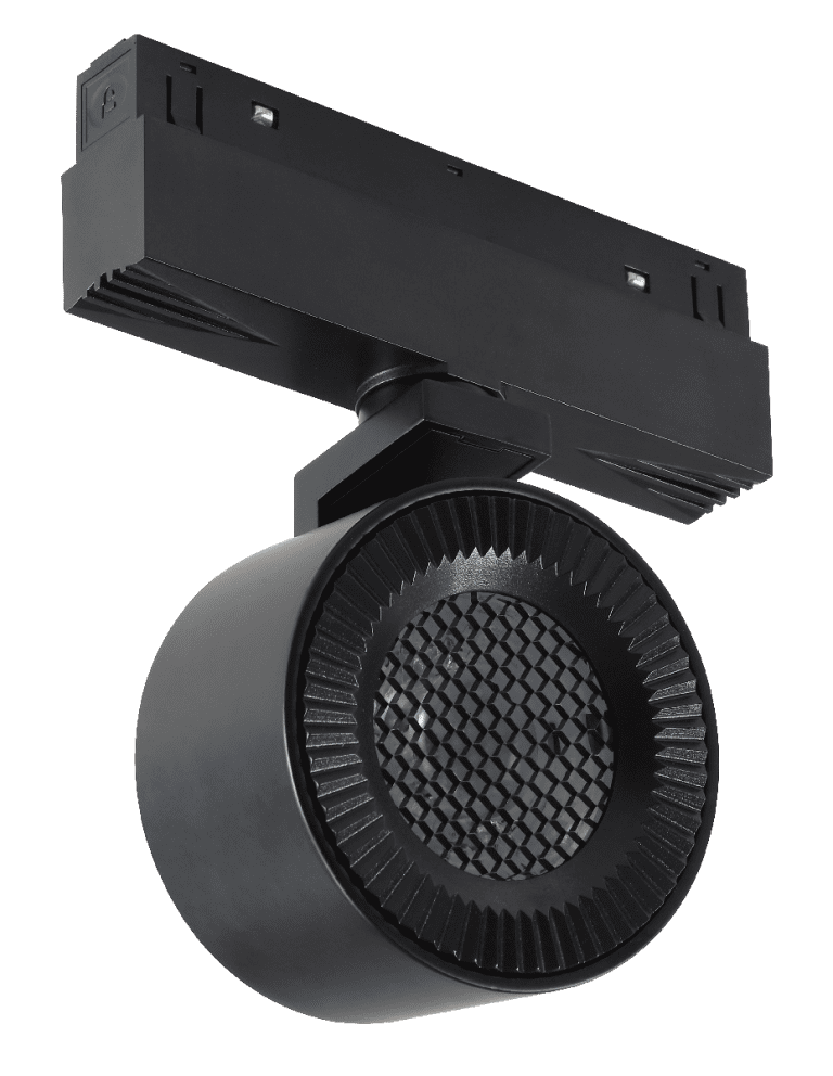Трековый магнитный светильник iLedex Vision SMART 4822-010-D82-12W-38DG-BK (WALL WASHER)