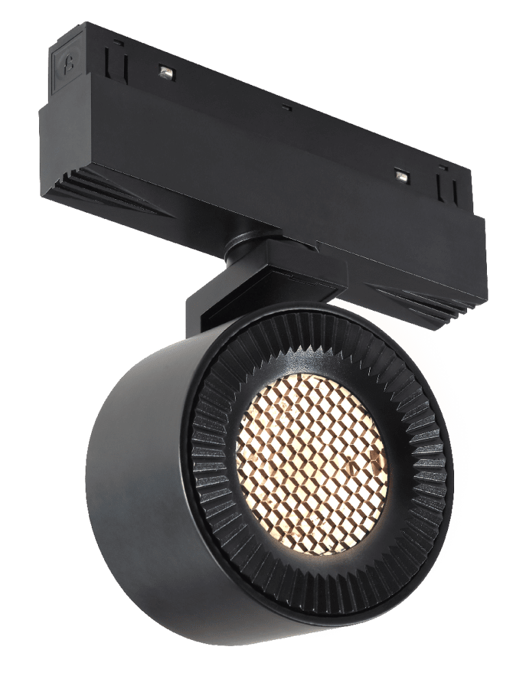 Трековый магнитный светильник iLedex Vision SMART 4822-010-D82-12W-38DG-BK (WALL WASHER)