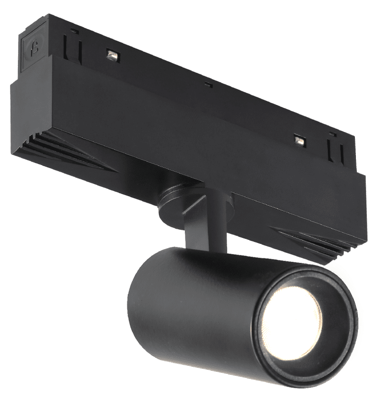 Трековый магнитный светильник iLedex Vision 4822-011-D45-8W-38DG-4000K-BK