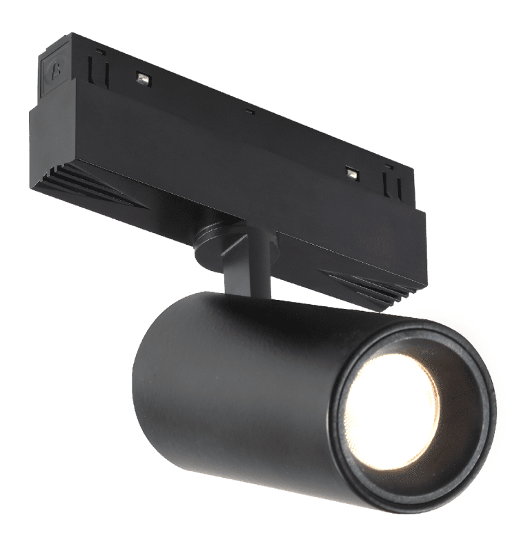 Трековый магнитный светильник iLedex Vision 4822-011-D65-18W-38DG-3000K-BK