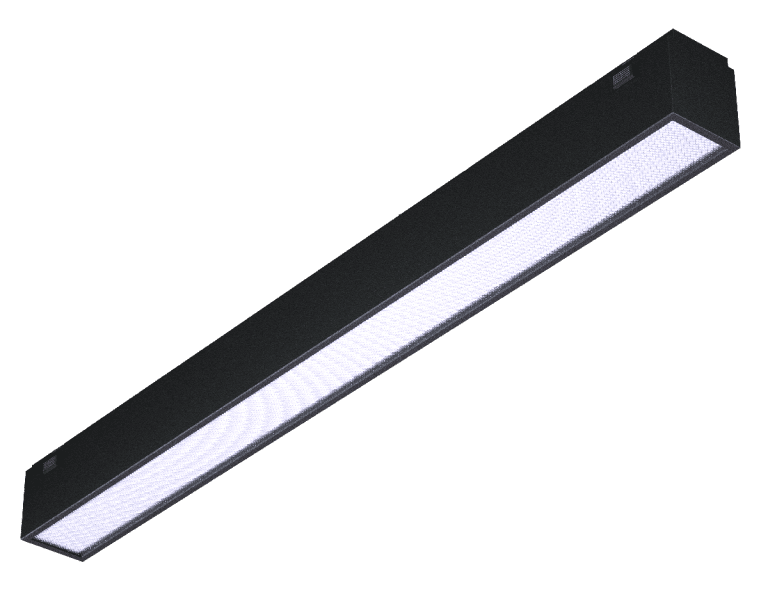 Трековый магнитный светильник iLedex Vision 4825-038-L293-12W-110DG-4000K-BK