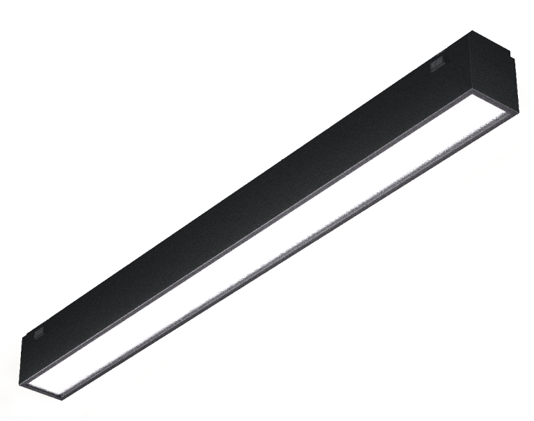 Трековый магнитный светильник iLedex Vision 4825-038-L293-12W-110DG-4000K-BK