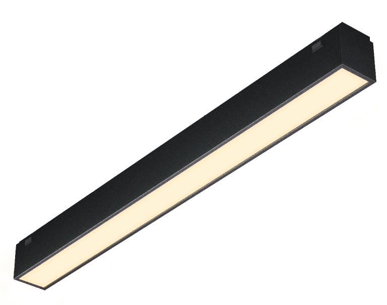 Трековый магнитный светильник iLedex Vision 4825-038-L293-12W-110DG-4000K-BK