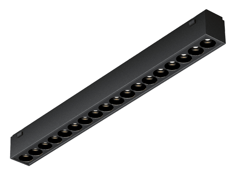 Трековый магнитный светильник iLedex Vision 4825-039-L293-18W-36DG-4000K-BK
